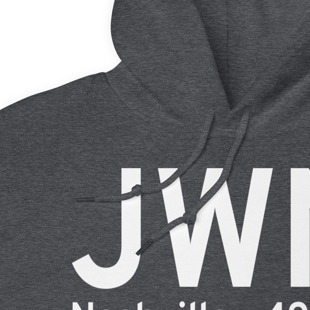 Nashville (KJWN) Airport Hoodie Sweatshirt 