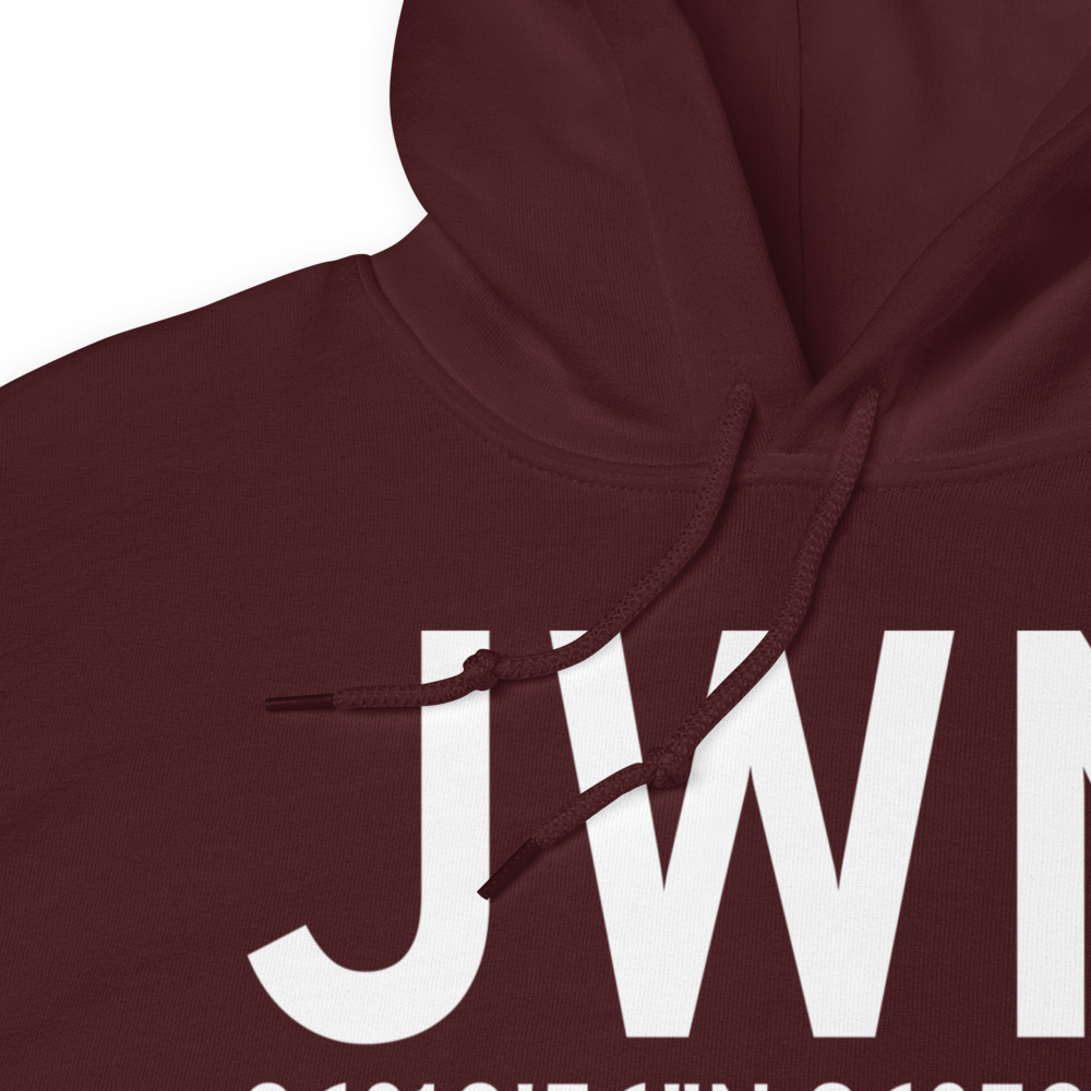 Nashville (KJWN) Airport Hoodie Sweatshirt 