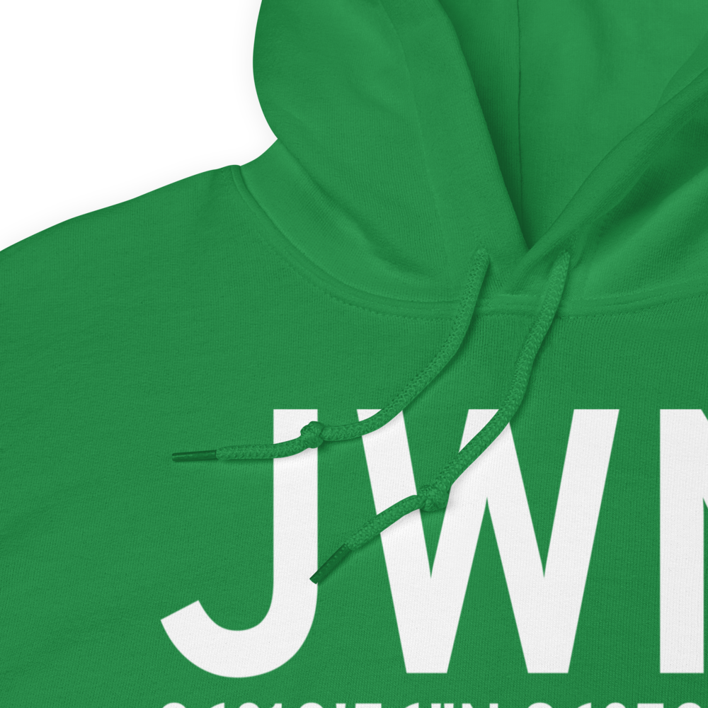 Nashville (KJWN) Airport Hoodie Sweatshirt 