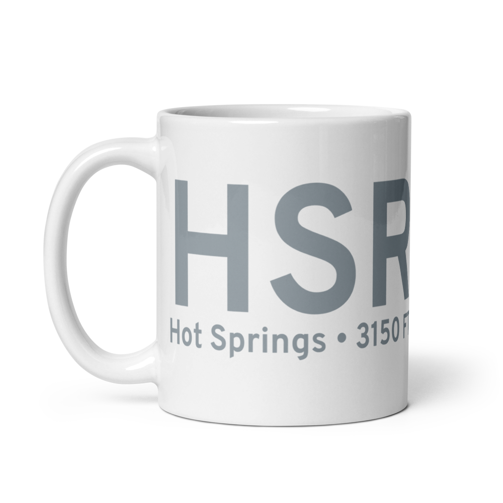 Hot Springs (KHSR) Airport Mug 