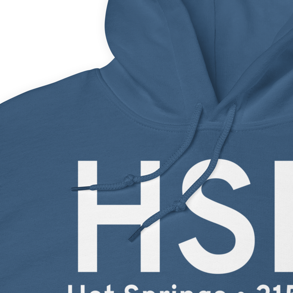 Hot Springs (KHSR) Airport Hoodie Sweatshirt 