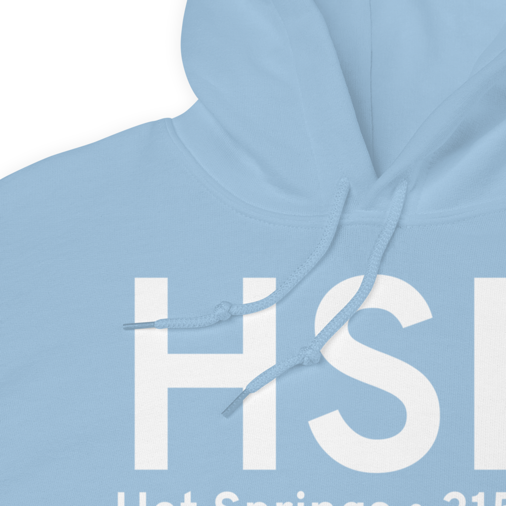 Hot Springs (KHSR) Airport Hoodie Sweatshirt 