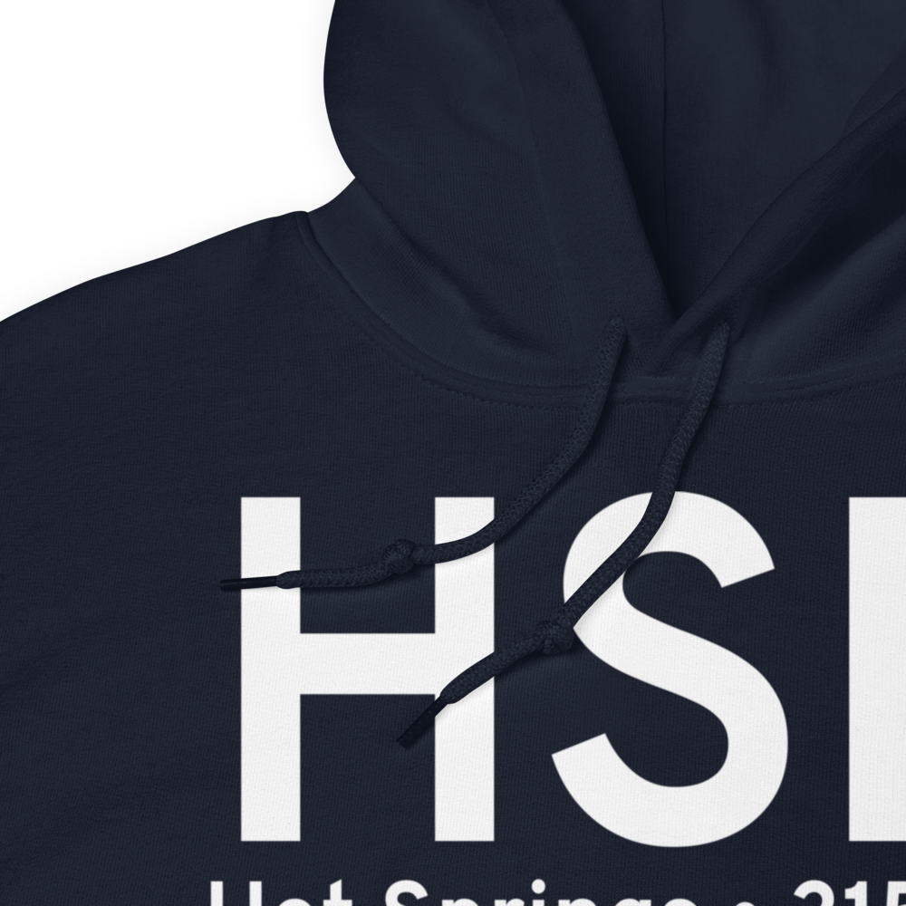Hot Springs (KHSR) Airport Hoodie Sweatshirt 