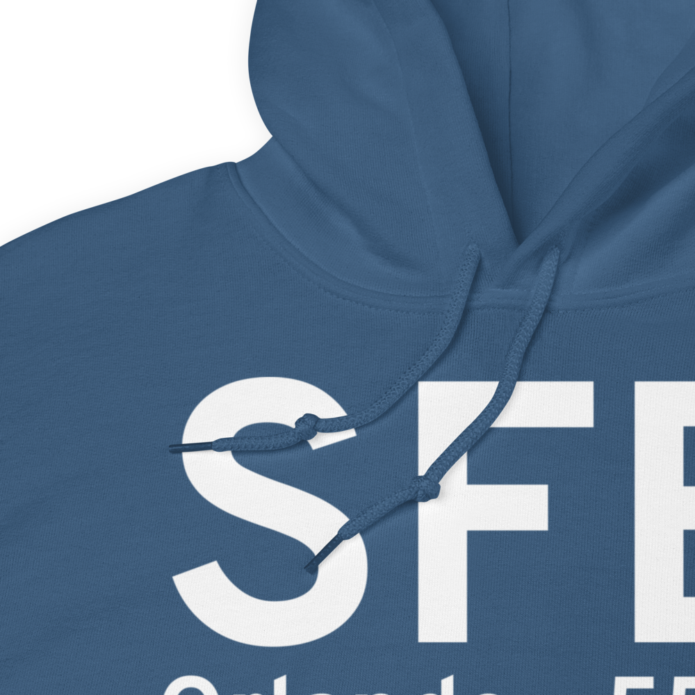 Orlando (KSFB) Airport Hoodie Sweatshirt 