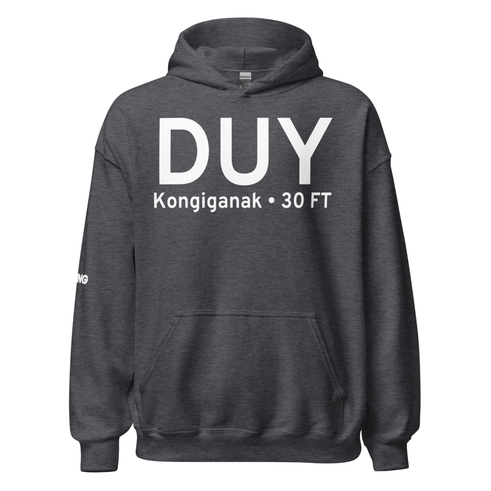 Kongiganak (PADY) Airport Hoodie Sweatshirt 