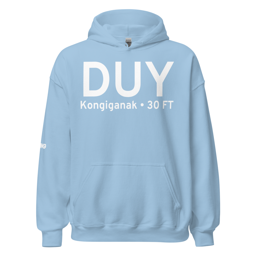Kongiganak (PADY) Airport Hoodie Sweatshirt 