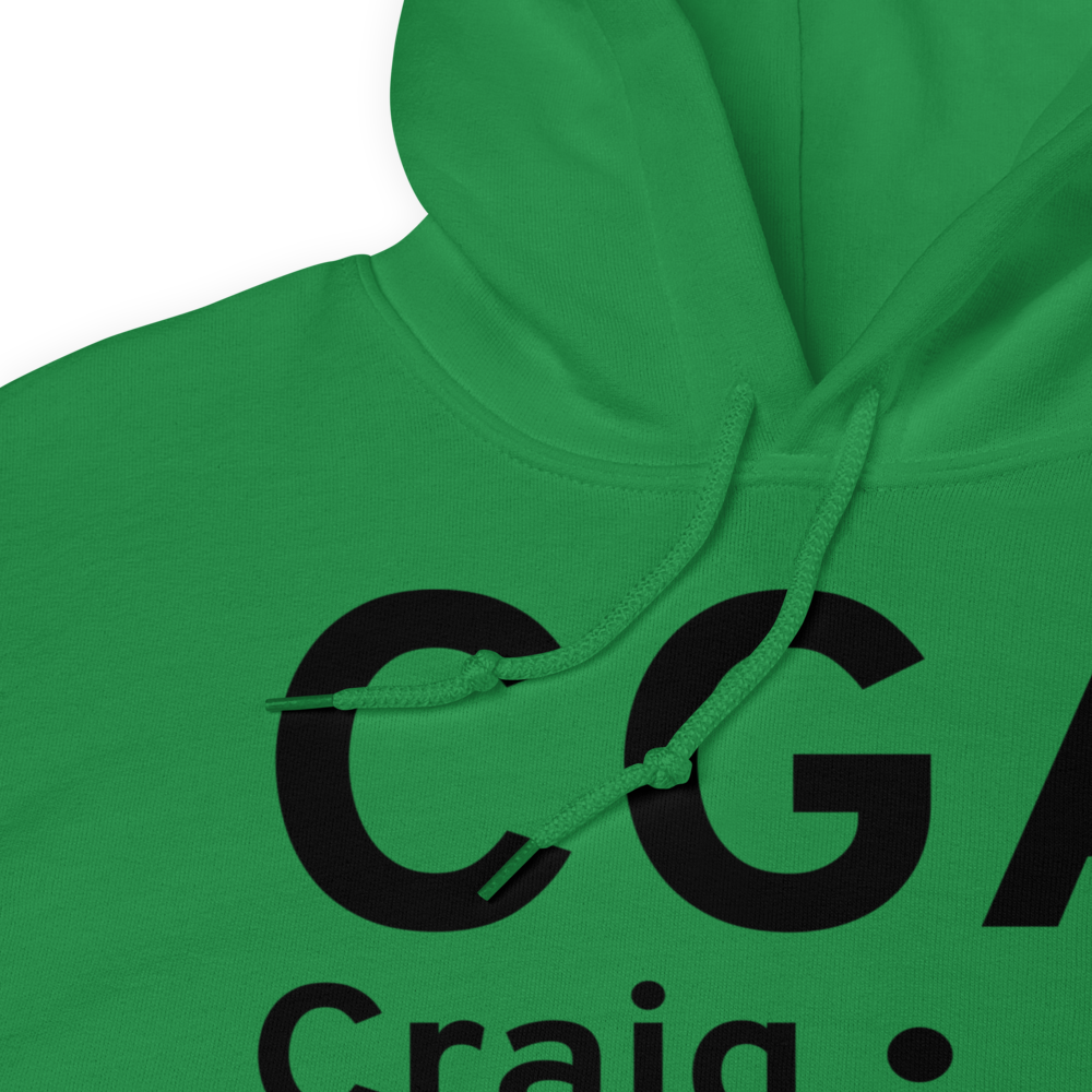 Craig (CGA) Airport Hoodie Sweatshirt 