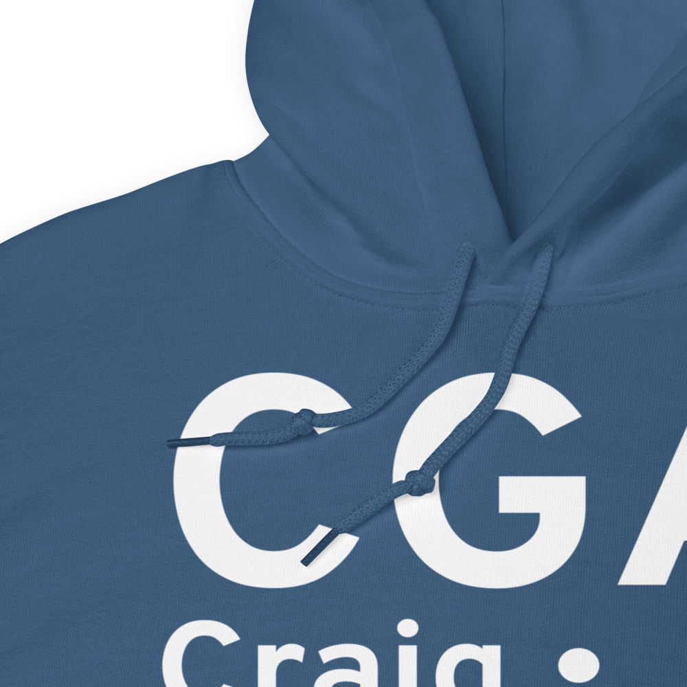 Craig (CGA) Airport Hoodie Sweatshirt 