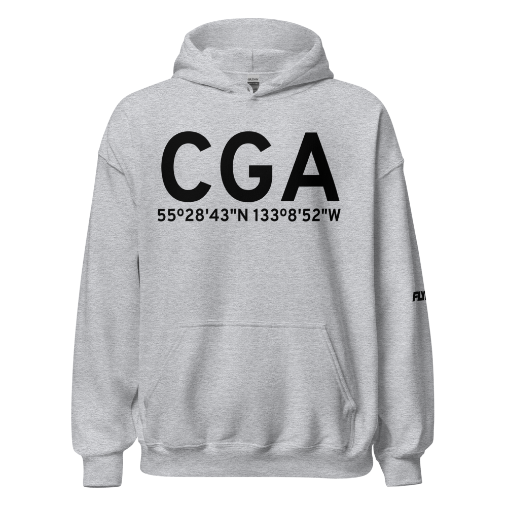 Craig (CGA) Airport Hoodie Sweatshirt 