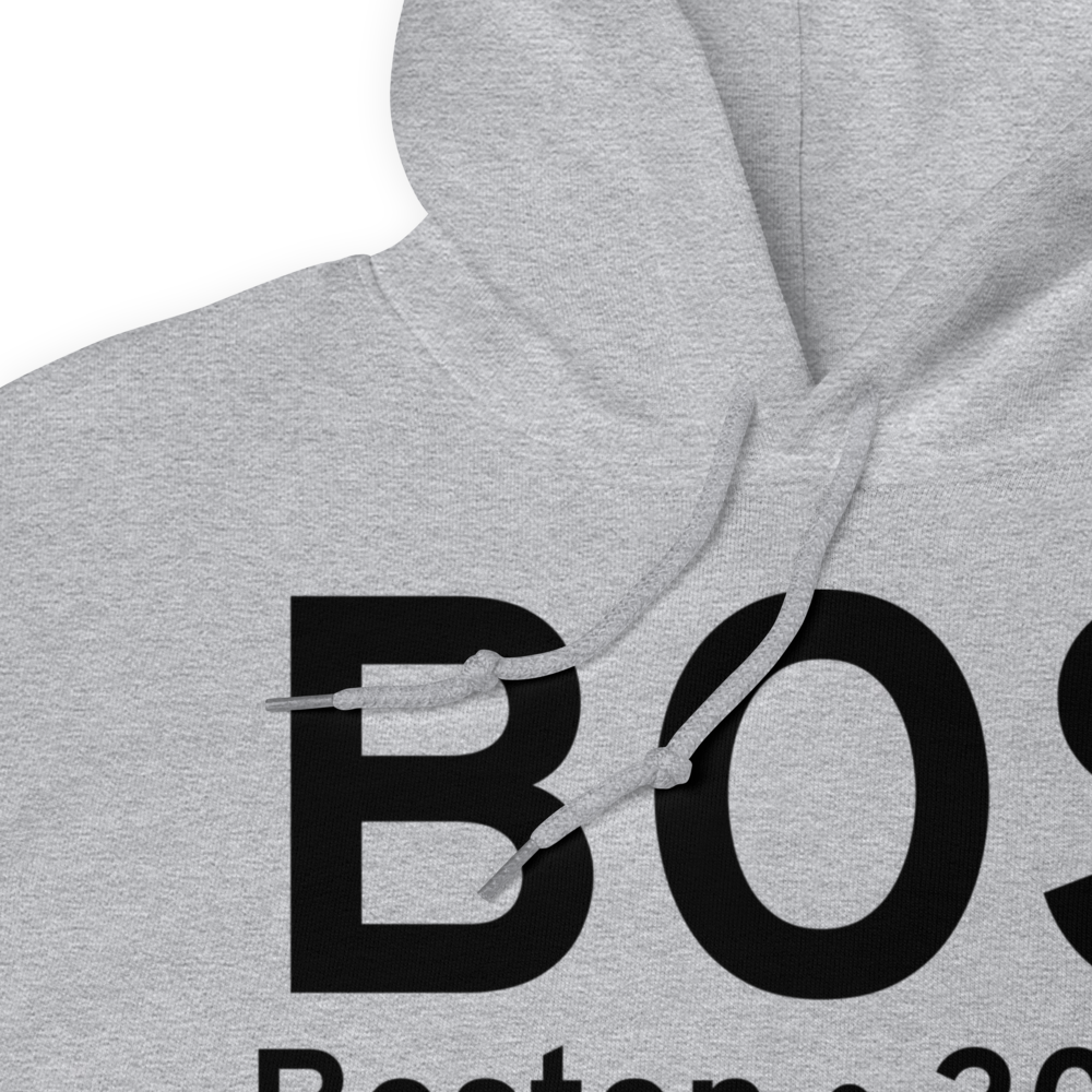 Boston (KBOS) Airport Hoodie Sweatshirt 