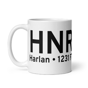 Harlan (KHNR) Airport Mug