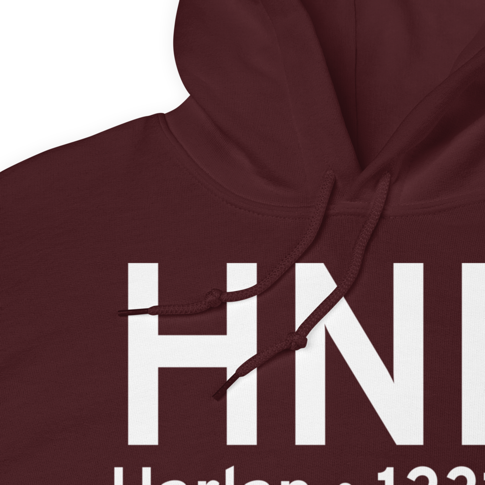 Harlan (KHNR) Airport Hoodie Sweatshirt 
