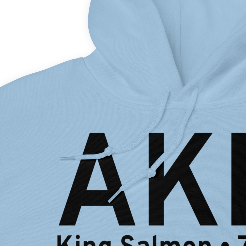 King Salmon (PAKN) Airport Hoodie Sweatshirt 