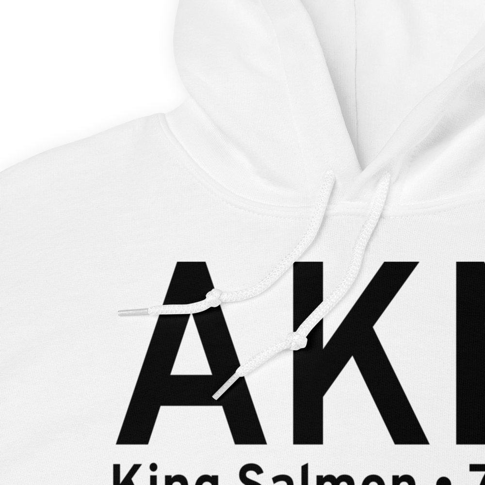 King Salmon (PAKN) Airport Hoodie Sweatshirt 