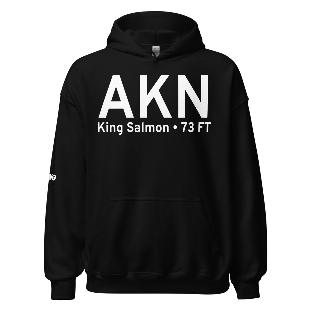 King Salmon (PAKN) Airport Hoodie Sweatshirt 