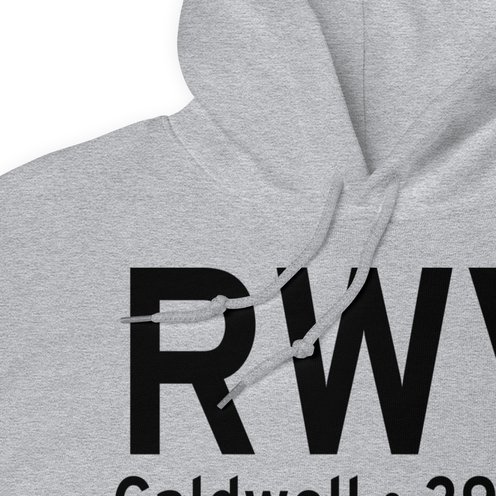 Caldwell (KRWV) Airport Hoodie Sweatshirt 