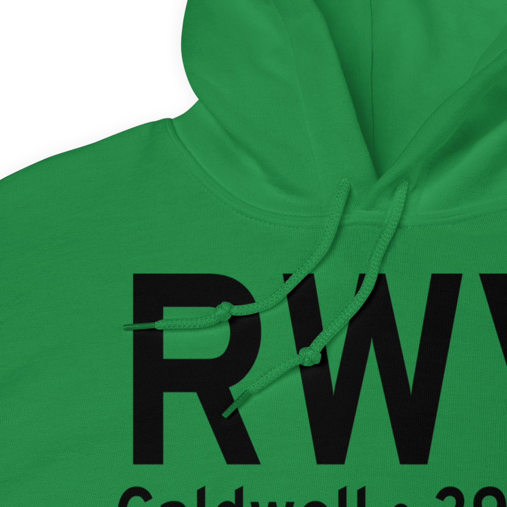 Caldwell (KRWV) Airport Hoodie Sweatshirt 