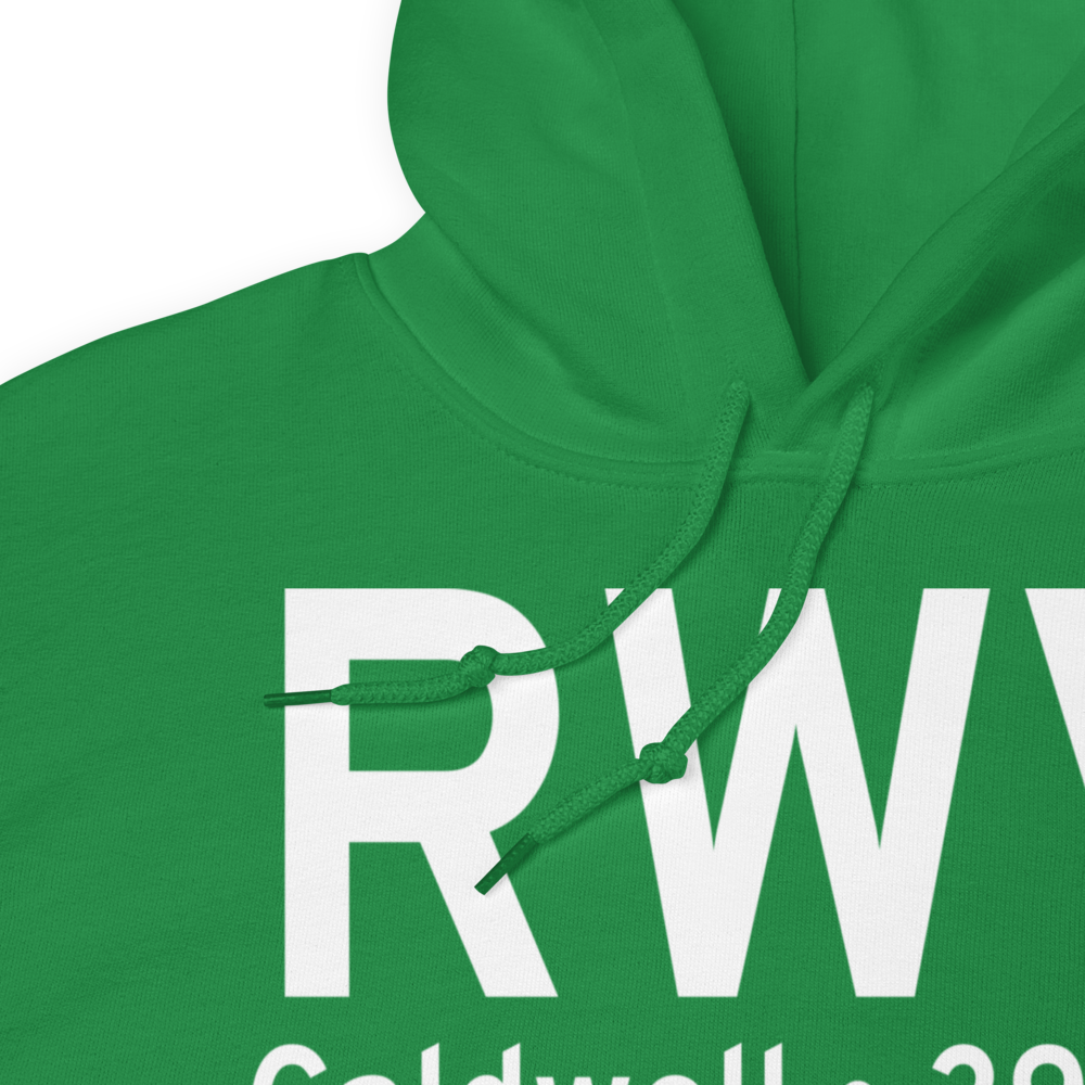 Caldwell (KRWV) Airport Hoodie Sweatshirt 