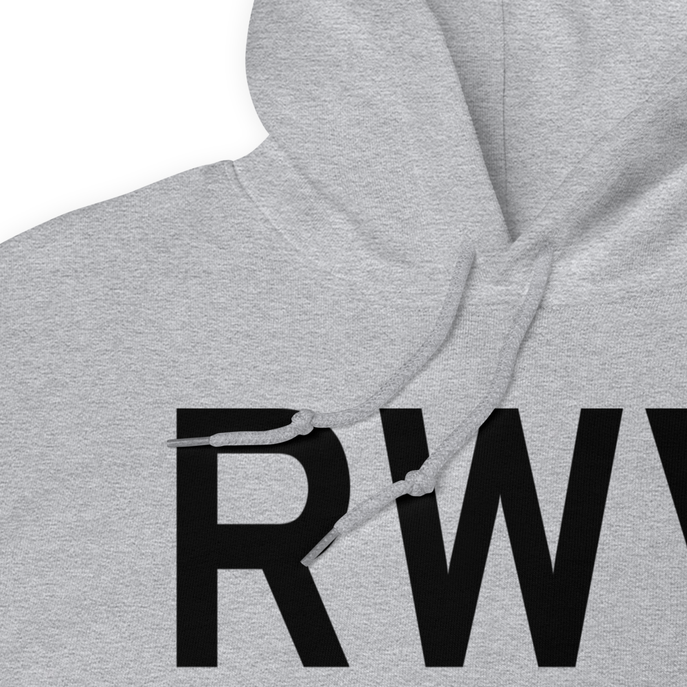 Caldwell (KRWV) Airport Hoodie Sweatshirt 