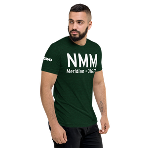 Meridian (KNMM) Airport Tri-blend T-Shirt