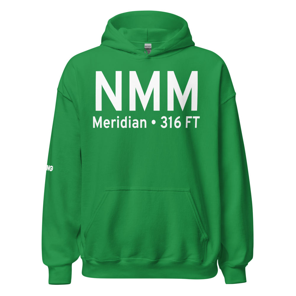 Meridian (KNMM) Airport Hoodie Sweatshirt 