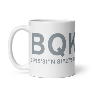 Brunswick (KBQK) Airport Mug