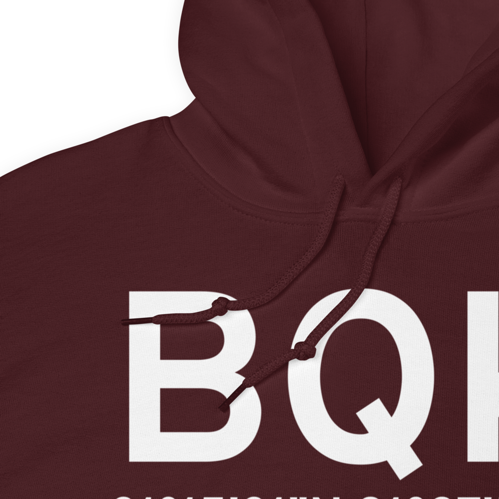 Brunswick (KBQK) Airport Hoodie Sweatshirt 