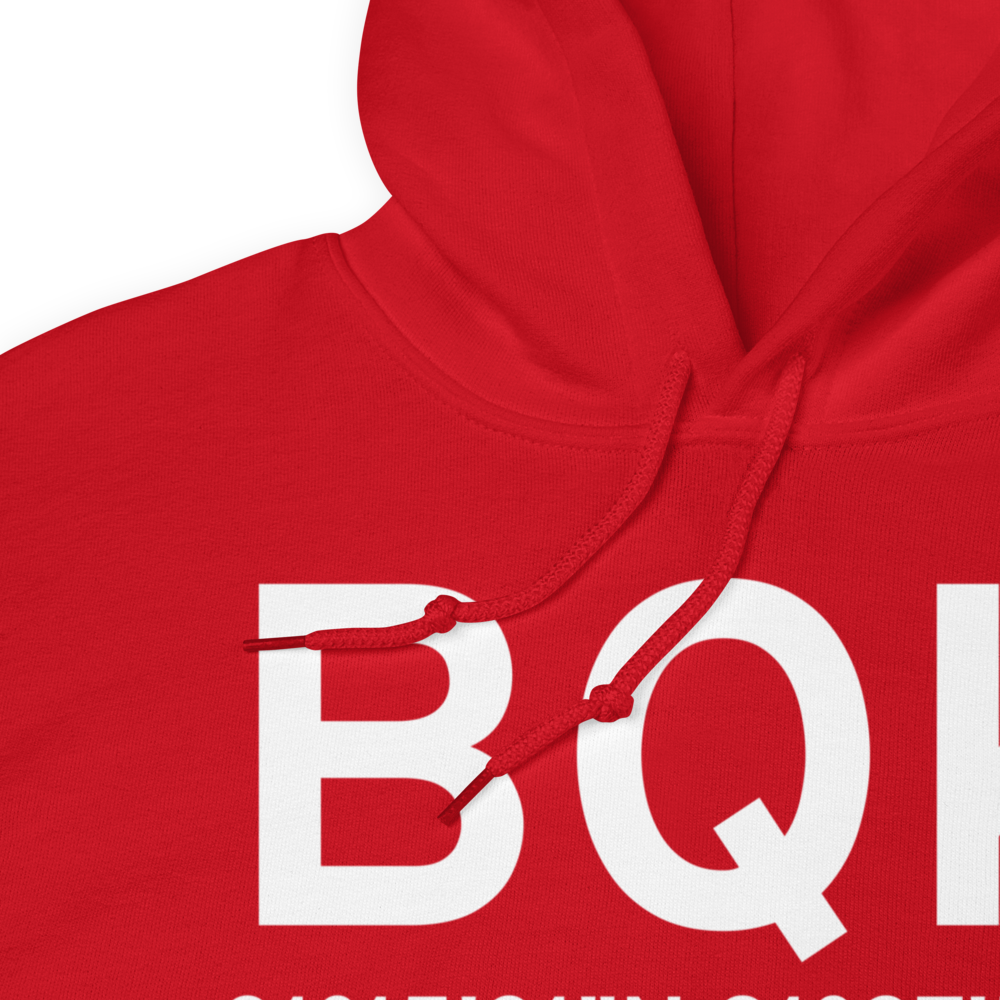 Brunswick (KBQK) Airport Hoodie Sweatshirt 