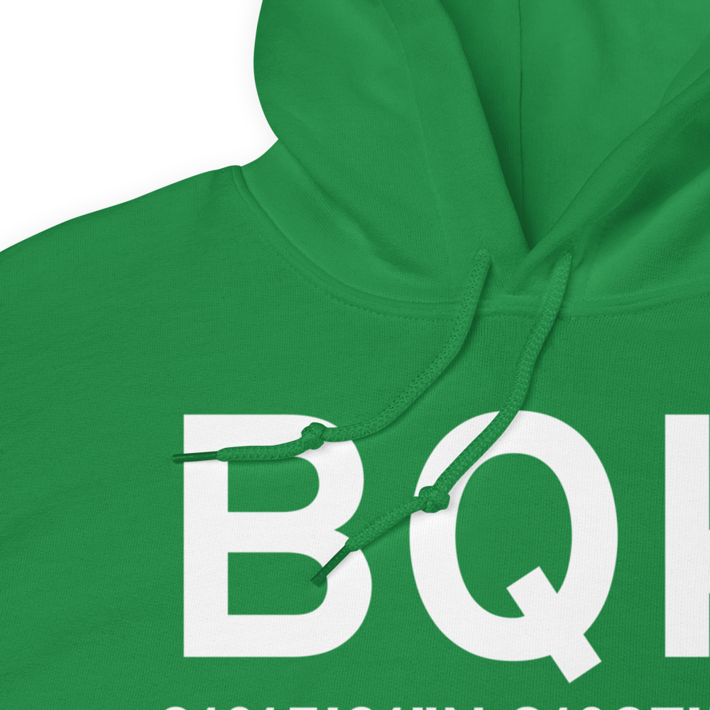 Brunswick (KBQK) Airport Hoodie Sweatshirt 