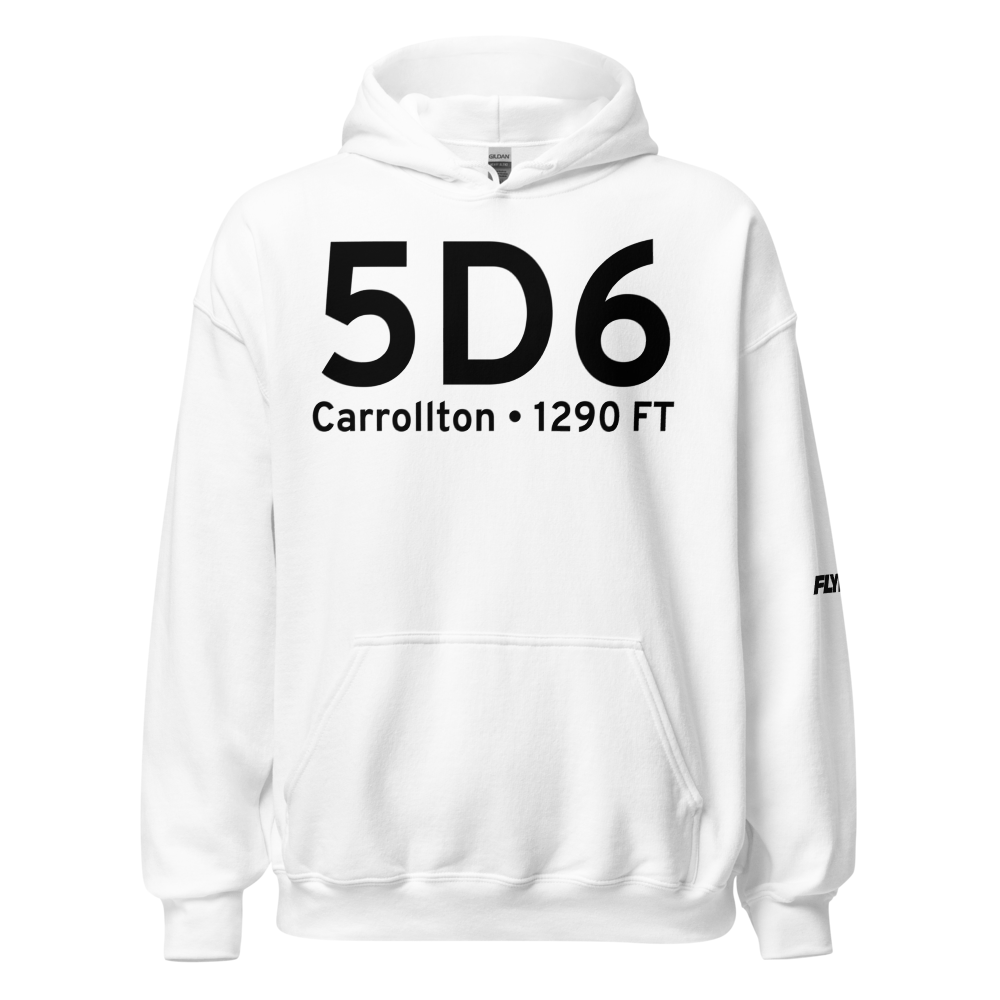 Carrollton (5D6) Airport Hoodie Sweatshirt 