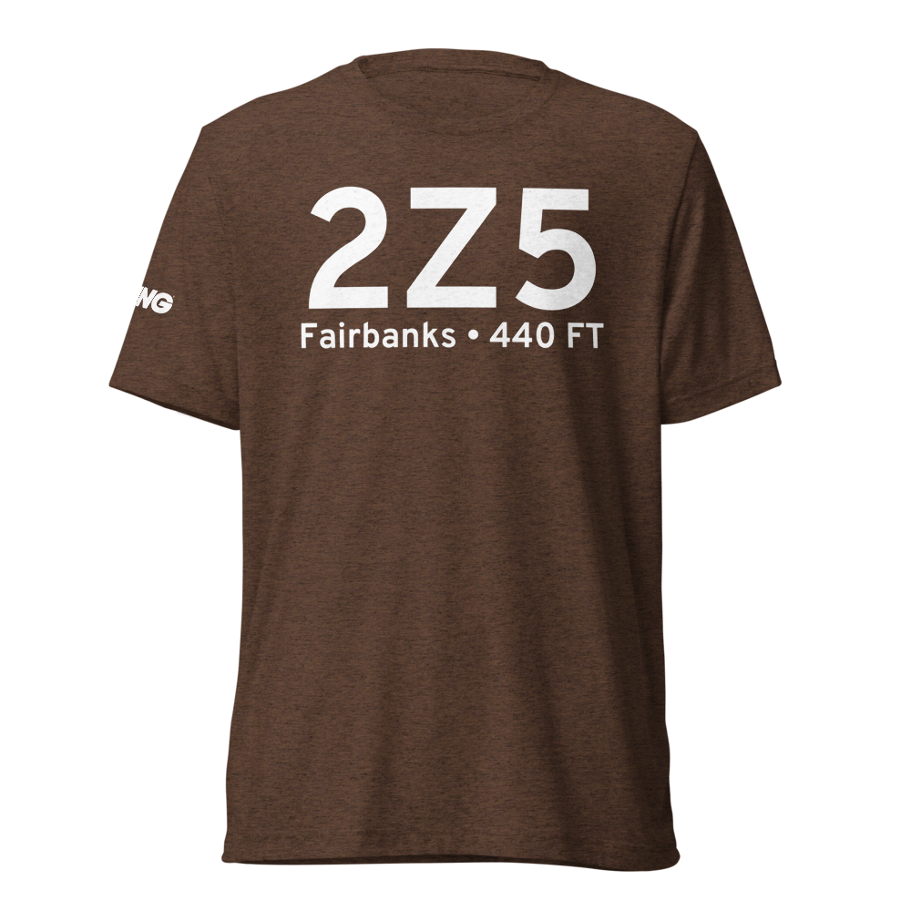Fairbanks (2Z5) Airport Tri-blend T-Shirt 
