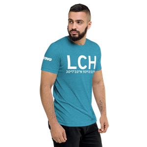 Lake Charles (KLCH) Airport Tri-blend T-Shirt