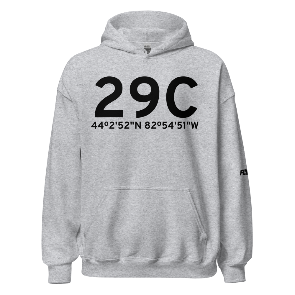 Port Austin (29C) Airport Hoodie Sweatshirt 
