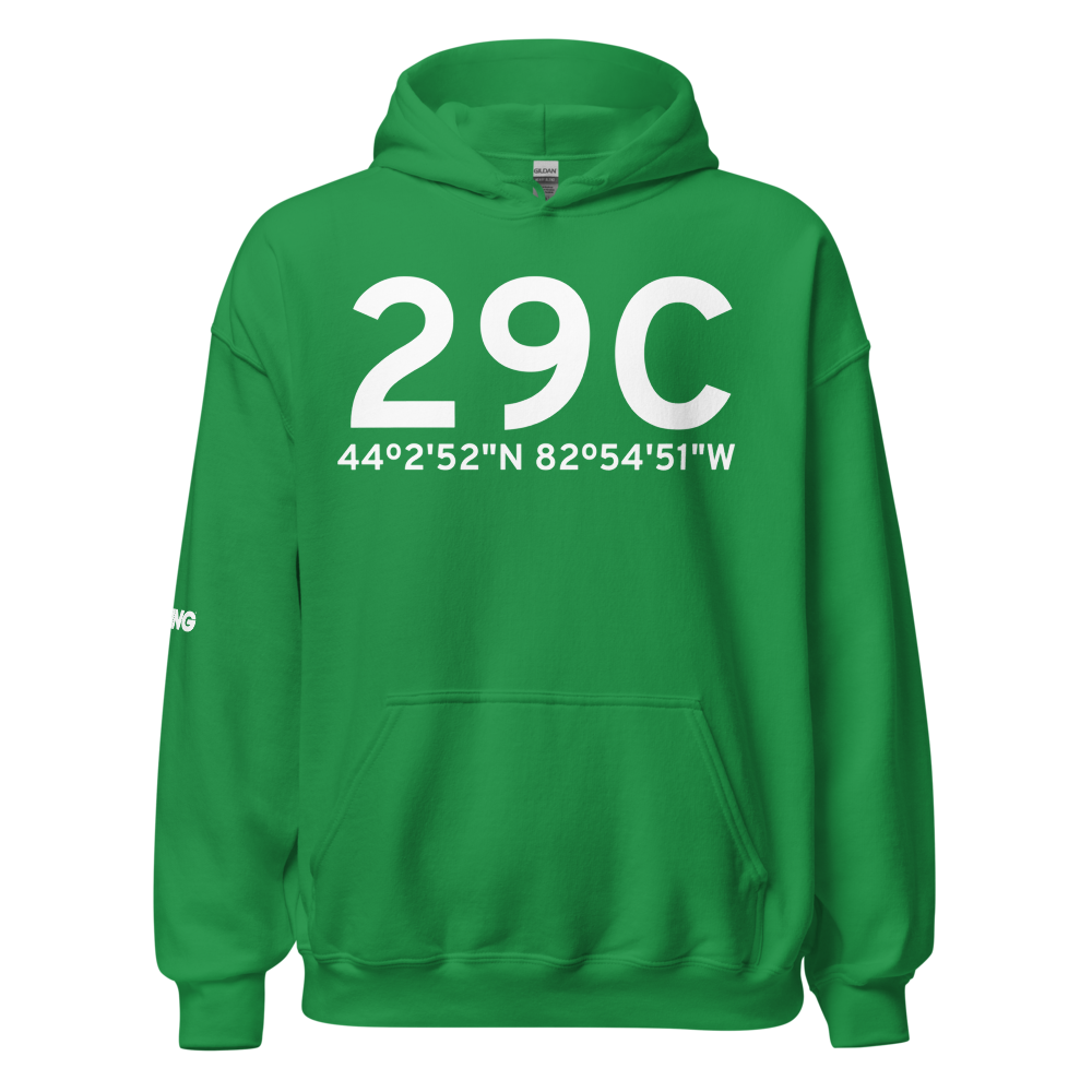 Port Austin (29C) Airport Hoodie Sweatshirt 