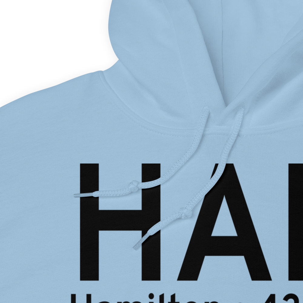 Hamilton (KHAB) Airport Hoodie Sweatshirt 