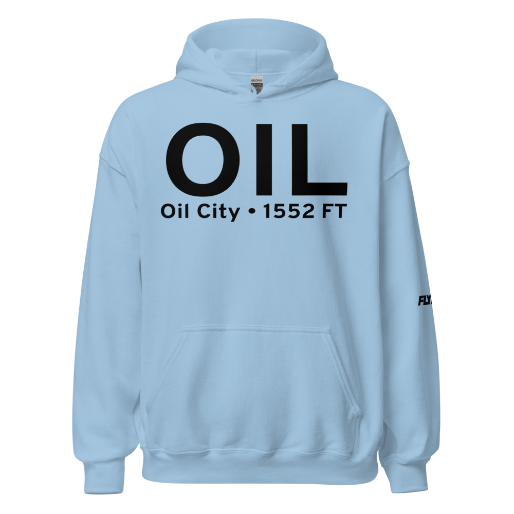 Oil City (KOIL) Airport Hoodie Sweatshirt 