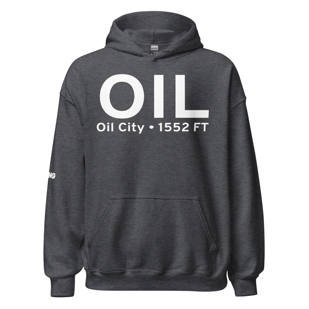 Oil City (KOIL) Airport Hoodie Sweatshirt 