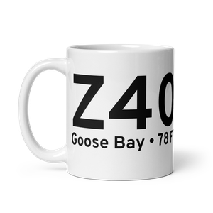 Goose Bay (Z40) Airport Mug