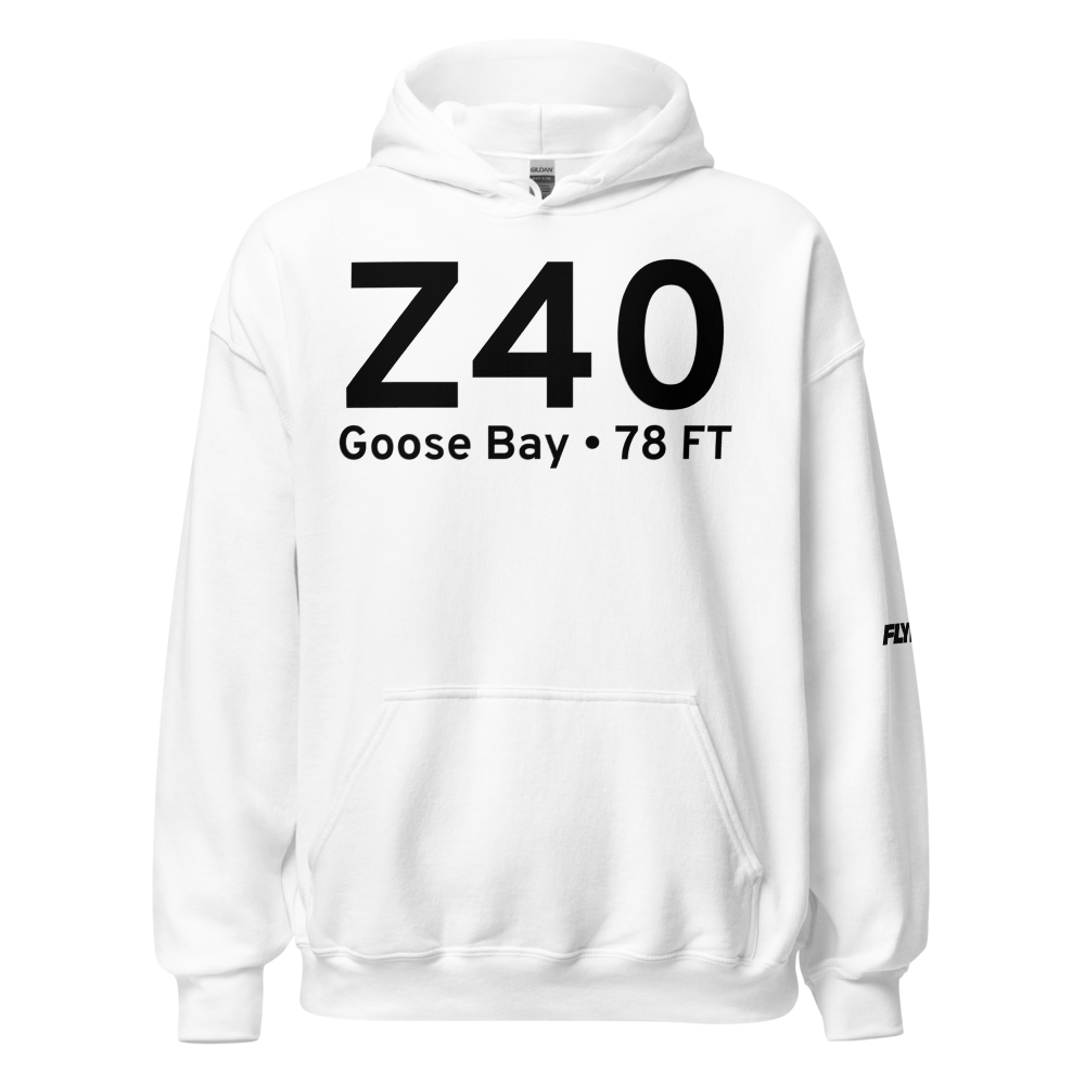 Goose Bay (Z40) Airport Hoodie Sweatshirt 