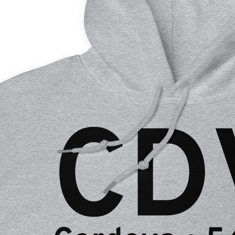 Cordova (PACV) Airport Hoodie Sweatshirt 