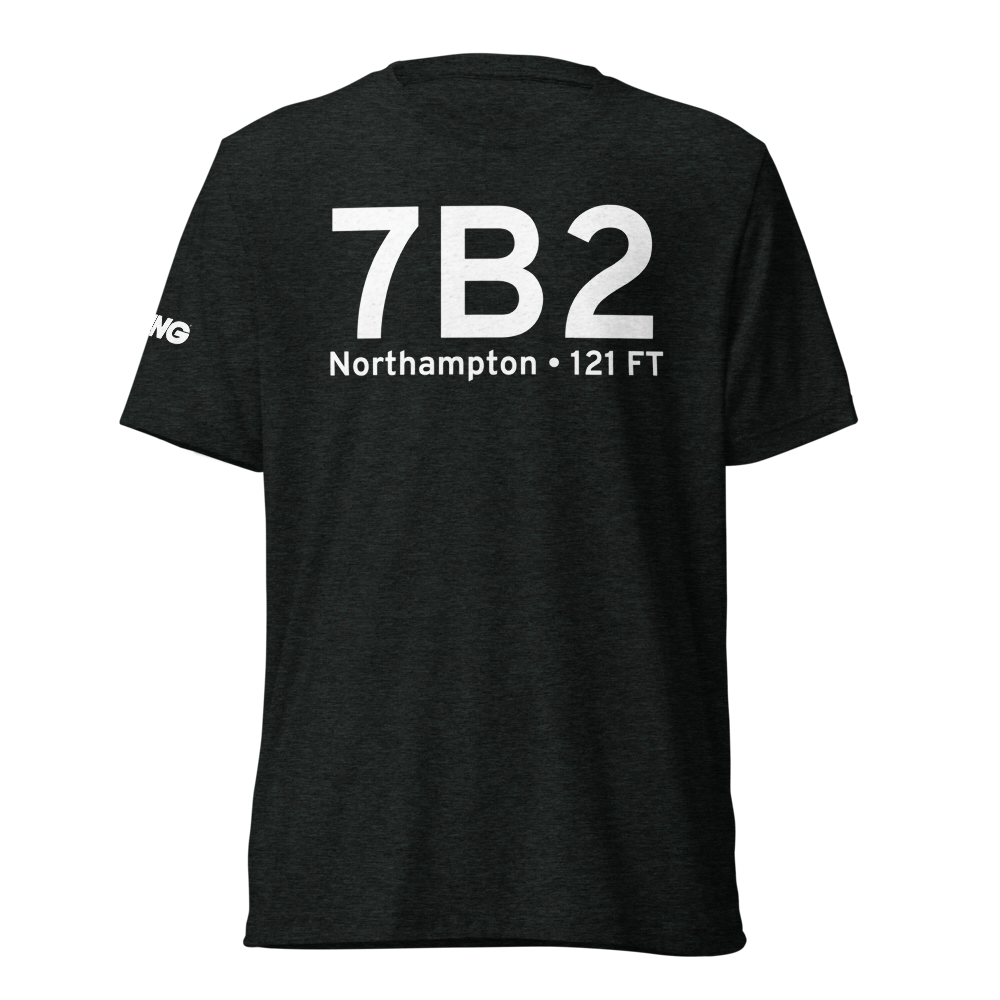 Northampton (K7B2) Airport Tri-blend T-Shirt 