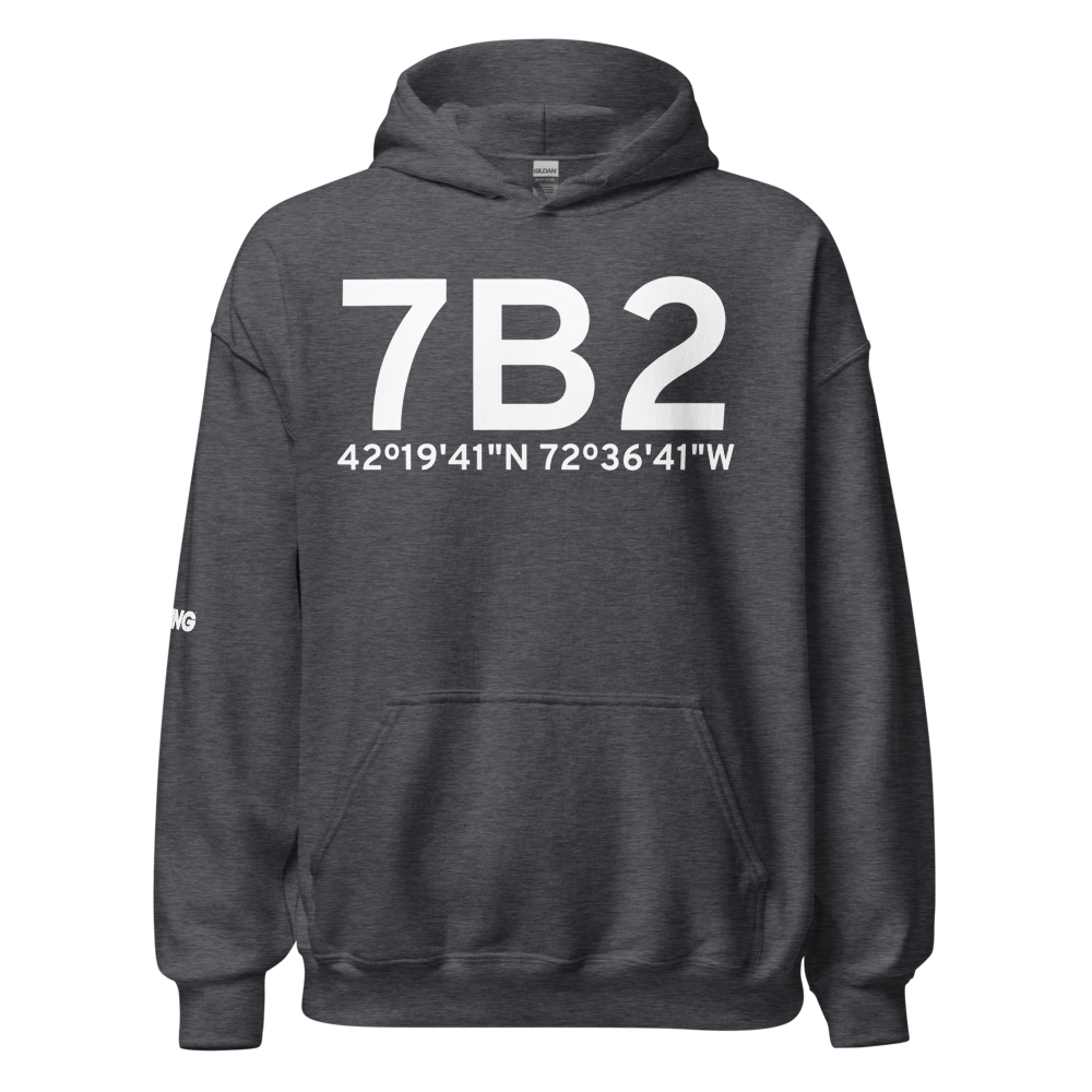 Northampton (K7B2) Airport Hoodie Sweatshirt 