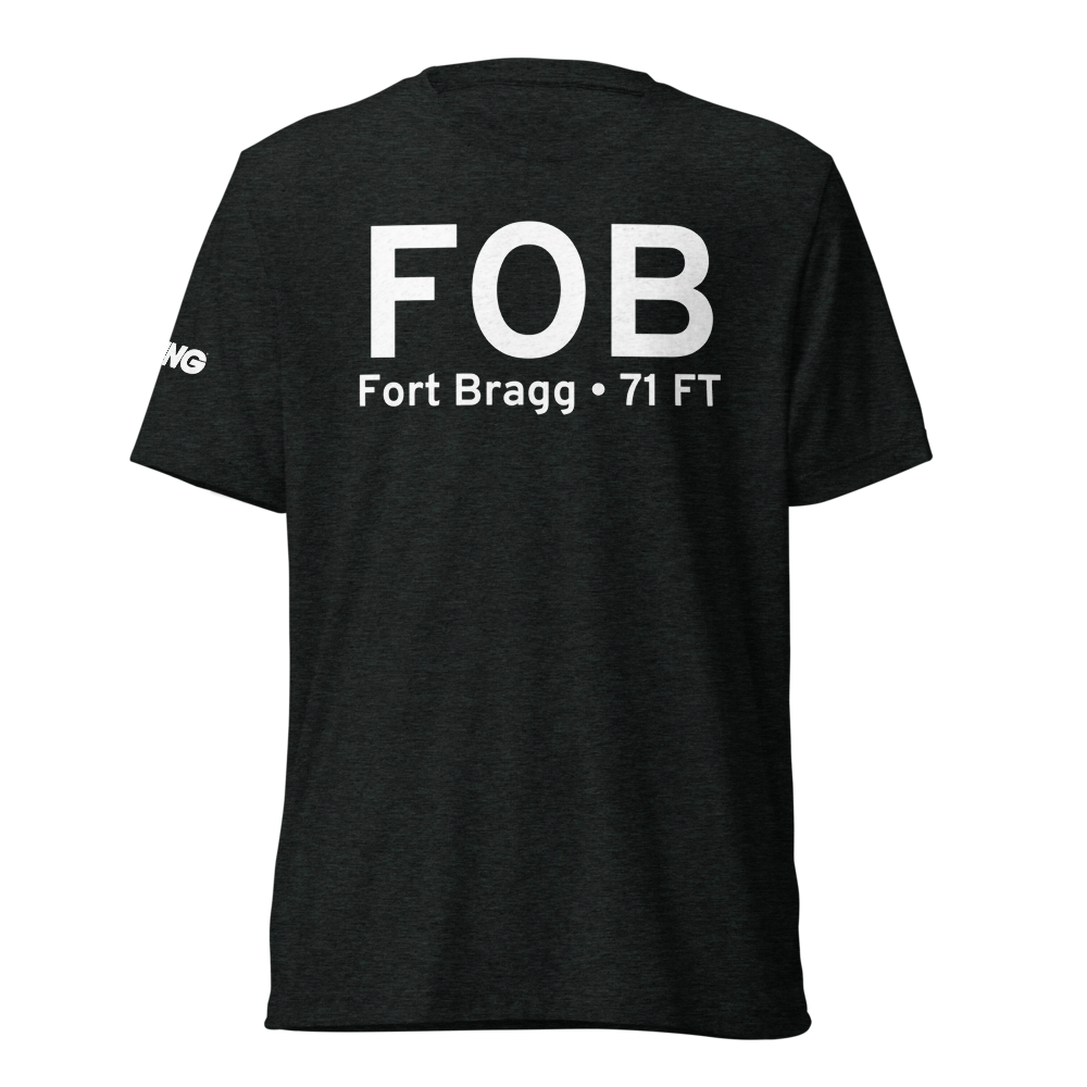 Fort Bragg (82CL) Airport Tri-blend T-Shirt 