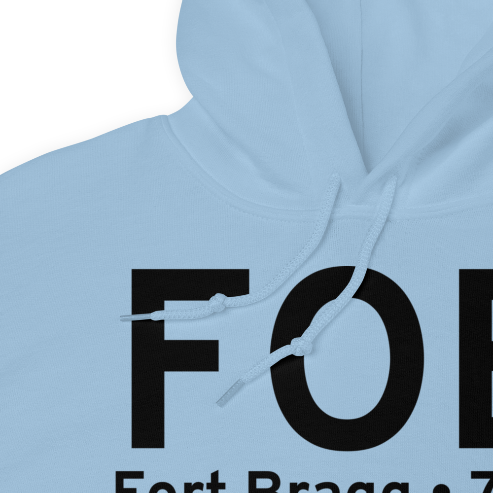 Fort Bragg (82CL) Airport Hoodie Sweatshirt 