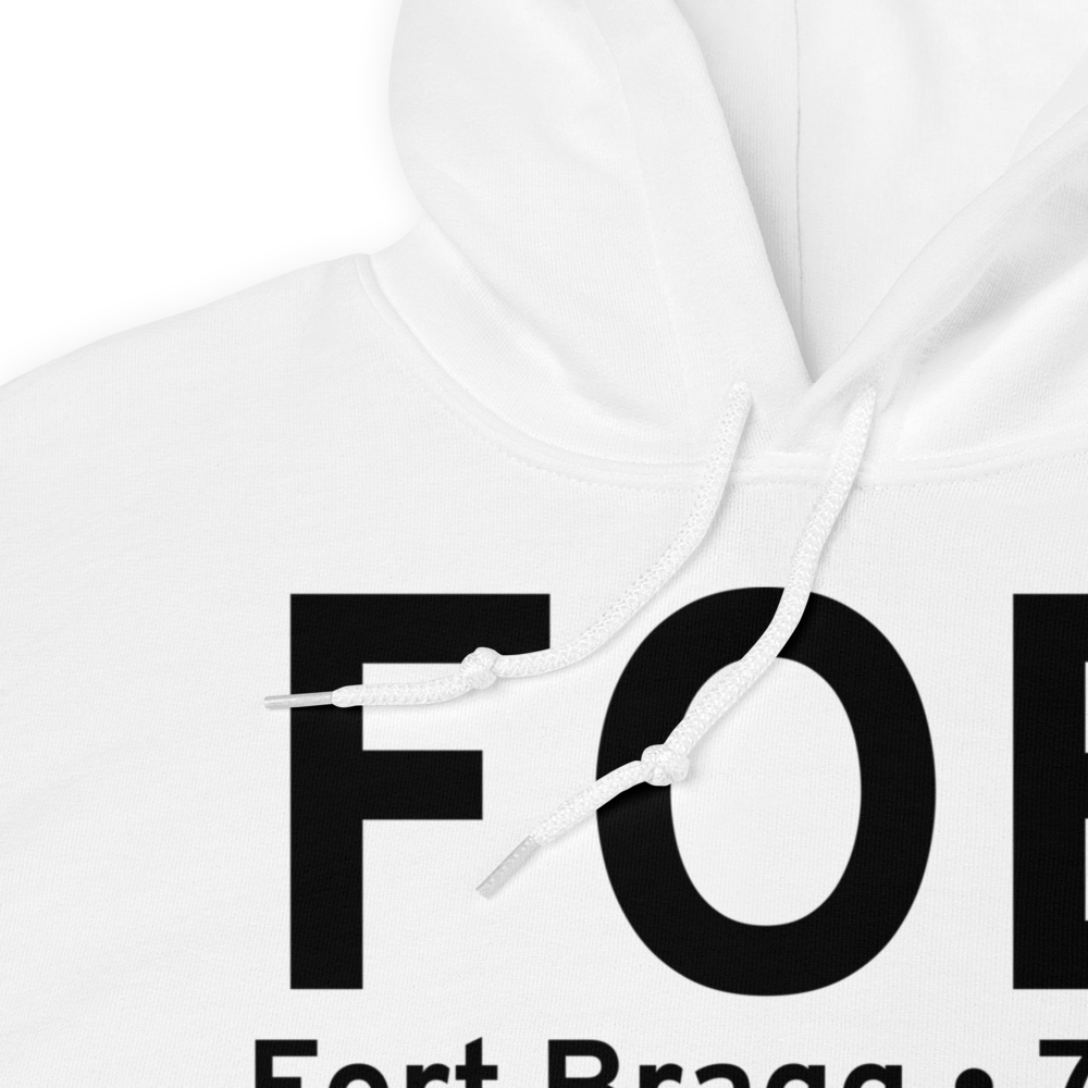 Fort Bragg (82CL) Airport Hoodie Sweatshirt 