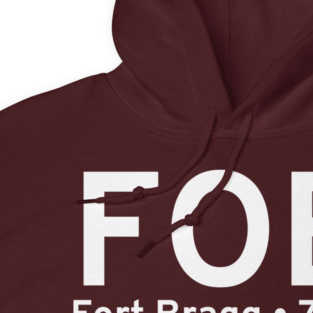 Fort Bragg (82CL) Airport Hoodie Sweatshirt 