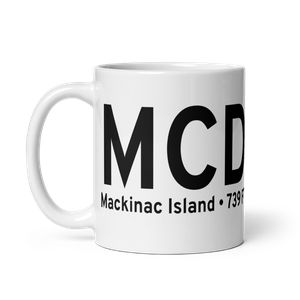 Mackinac Island (KMCD) Airport Mug
