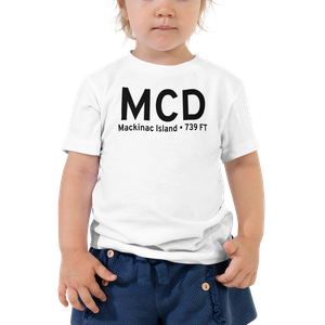 Mackinac Island (KMCD) Airport Toddler T-Shirt