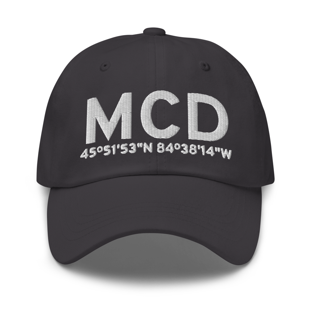 Mackinac Island (KMCD) Airport Hat 