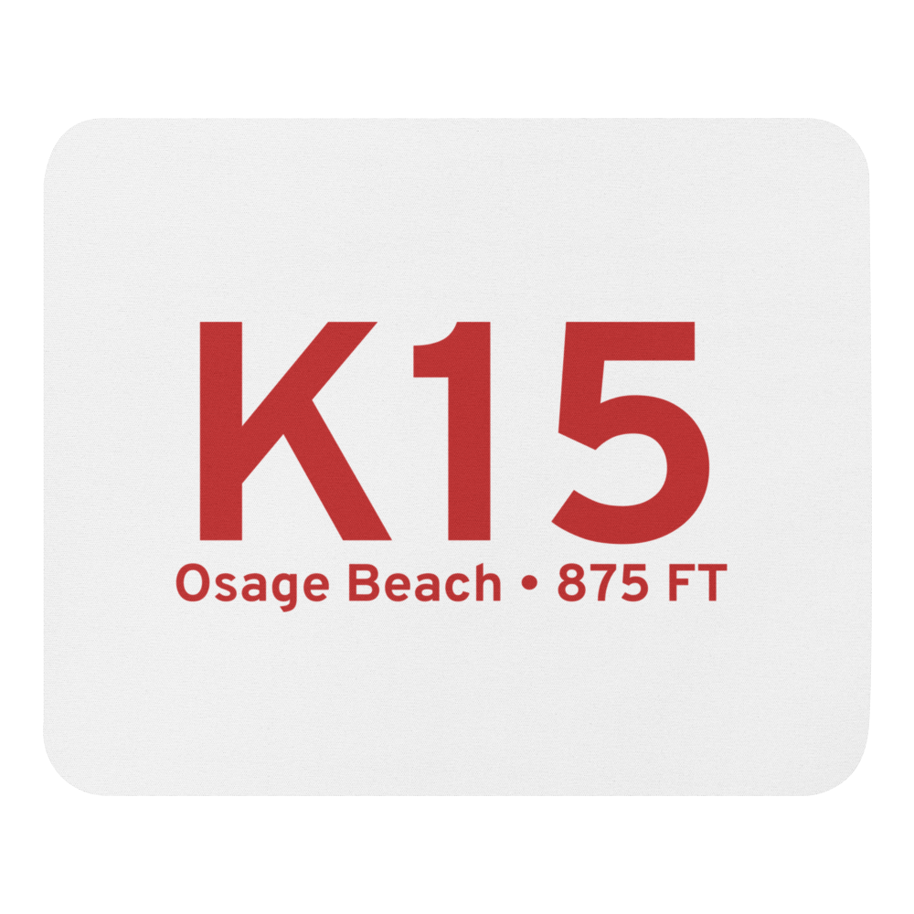 Osage Beach (KK15) Airport  Mouse Pad 
